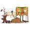 Schleich Wild Life: Ranger Adventure Station - Playset, Wild Safari Animal Toy, Alligator, Turtles, Monkey & Black Panther Figurines, Kids Ages 3+